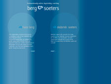 De website van Berg & Soeters