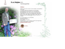 De website van R.v.d. Reijden Homeopatisch arts