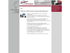 De website van Keijzer Transport
