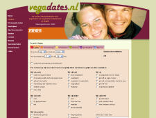 De website van Vegadates